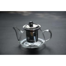 Borosilicate Glass Teapot with Cups Set for Blooming Tea